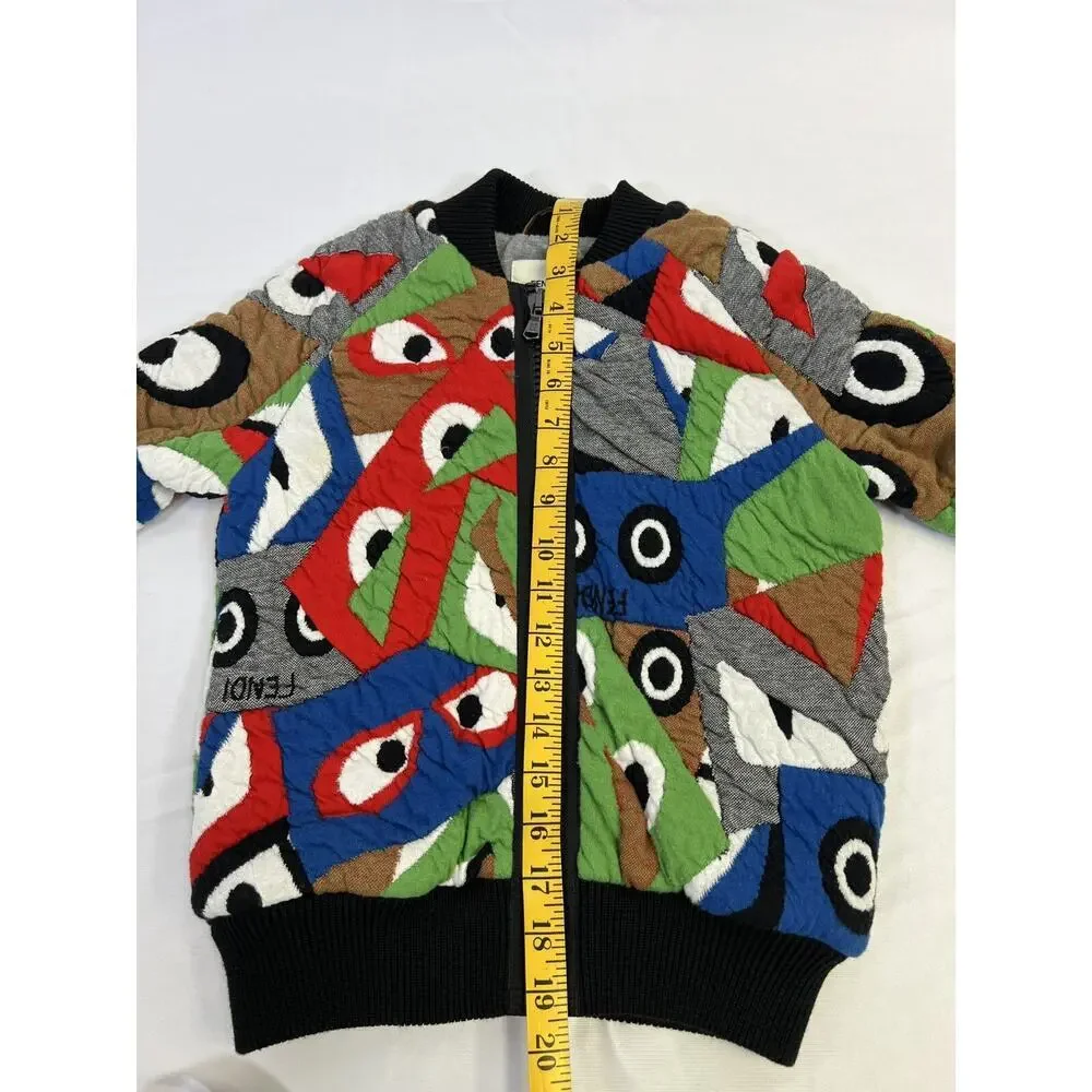 Authentic Fendi Bomber Jacket Girls Size 6